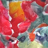 ohne titel, 2024, papierobjekt, ca. 59x35 cm, copyright vg bildkunst + axel hptner